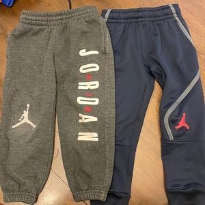 Jordan sweatpants- grey and navy
